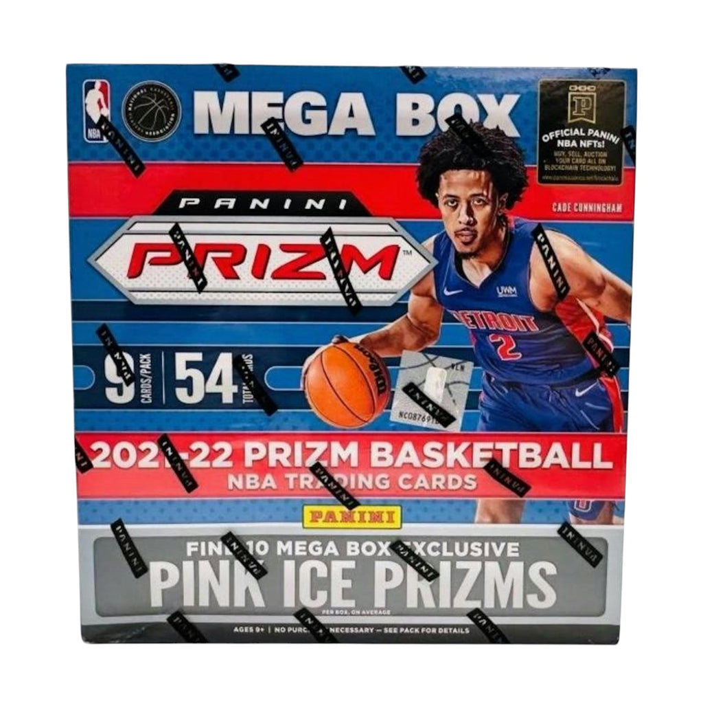 2021-22 Panini Prizm Basketball Mega Box (Pink Ice Prizms!)
