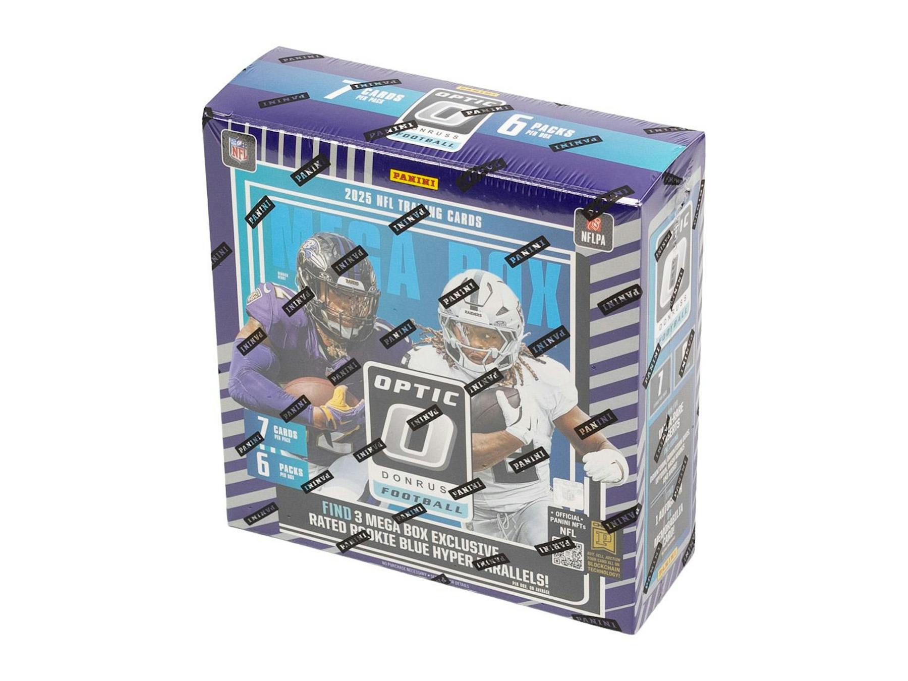 2025 Panini Donruss Optic Football Mega Box (Blue Hyper Parallels!)