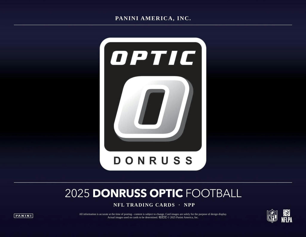 2025 Panini Donruss Optic Football Mega Box (Blue Hyper Parallels!)