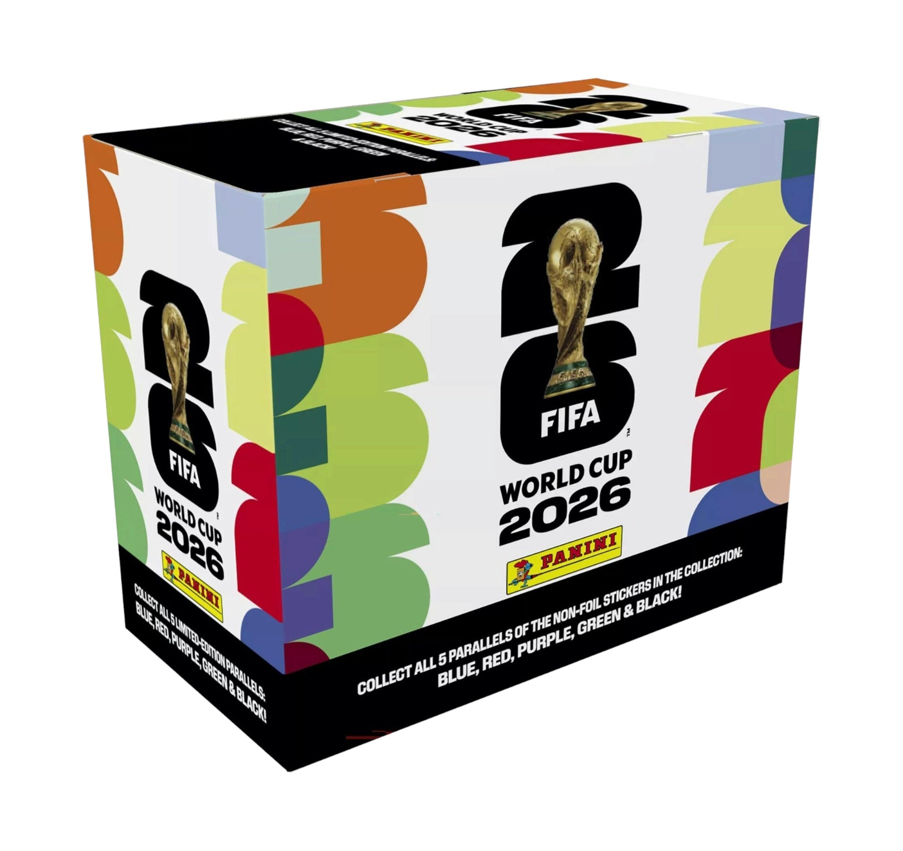 2026 Panini FIFA World Cup Soccer 25-Pack Sticker Box - U.S. Version