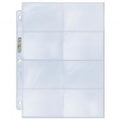 Ultra Pro Platinum Hologram 8-Pocket Pages - 3-Holes, 3.5" x 2-3/4"