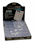 Ultra Pro 20-Pocket Page for Milk Caps and Skycaps (POGS)