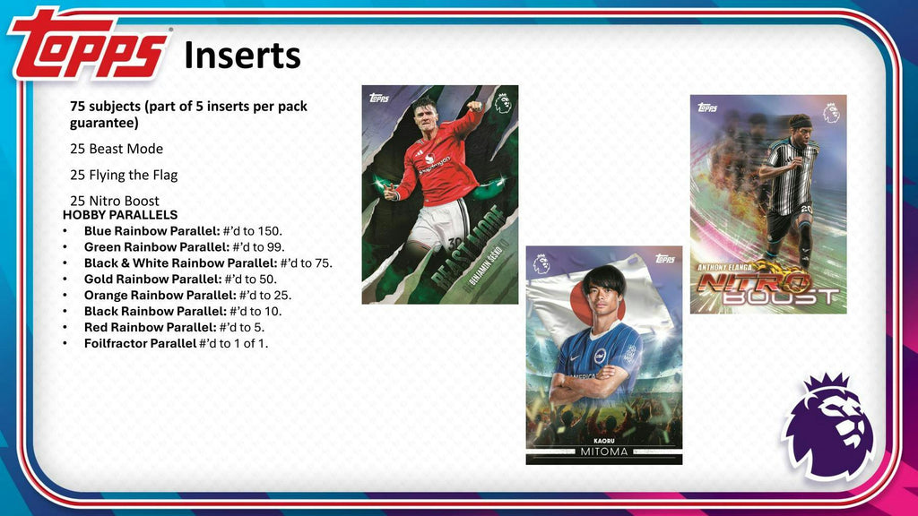 2026-27 Topps English Premier League Soccer Hobby Pack (9/17) l