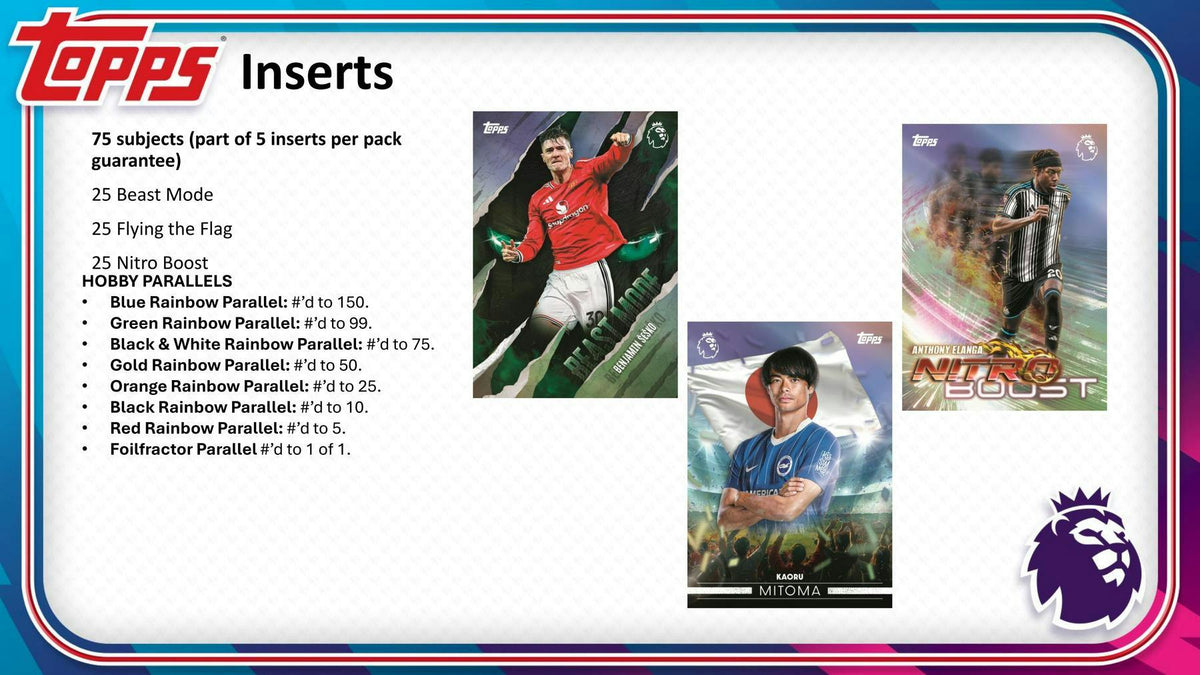 2026-27 Topps English Premier League Soccer Hobby Pack (9/17) l
