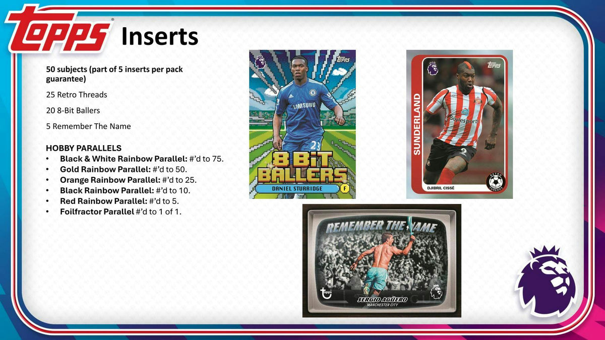 2026-27 Topps English Premier League Soccer Hobby Pack (9/17) l