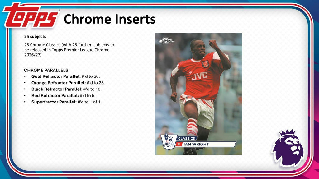 2026-27 Topps English Premier League Soccer Hobby Pack (9/17) l