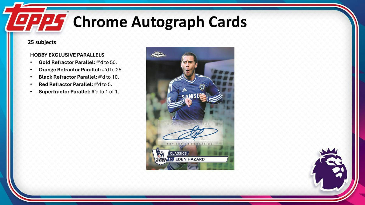 2026-27 Topps English Premier League Soccer Hobby Pack (9/17) l