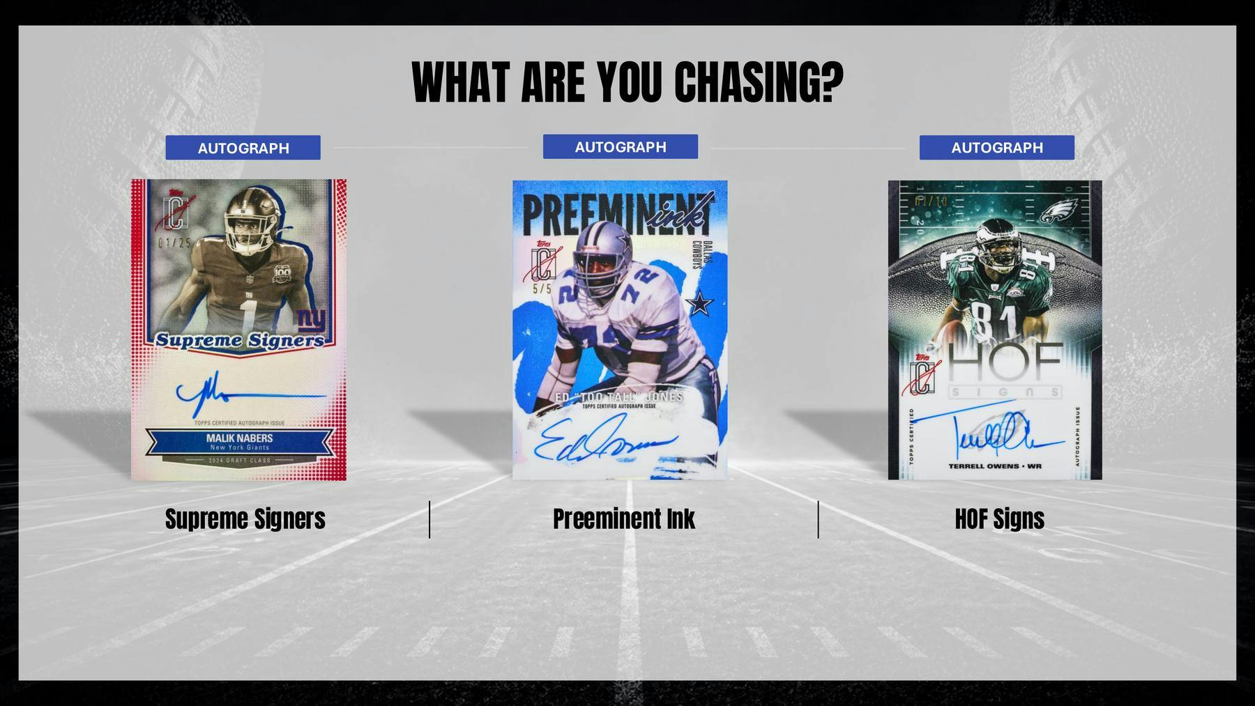 2025 Topps Signature Class Football Blaster 40-Box Case (6/5)
