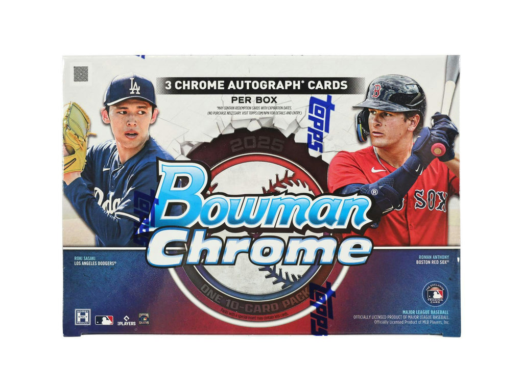 2025 Bowman Chrome Baseball Breaker's Delight Box (9/23)