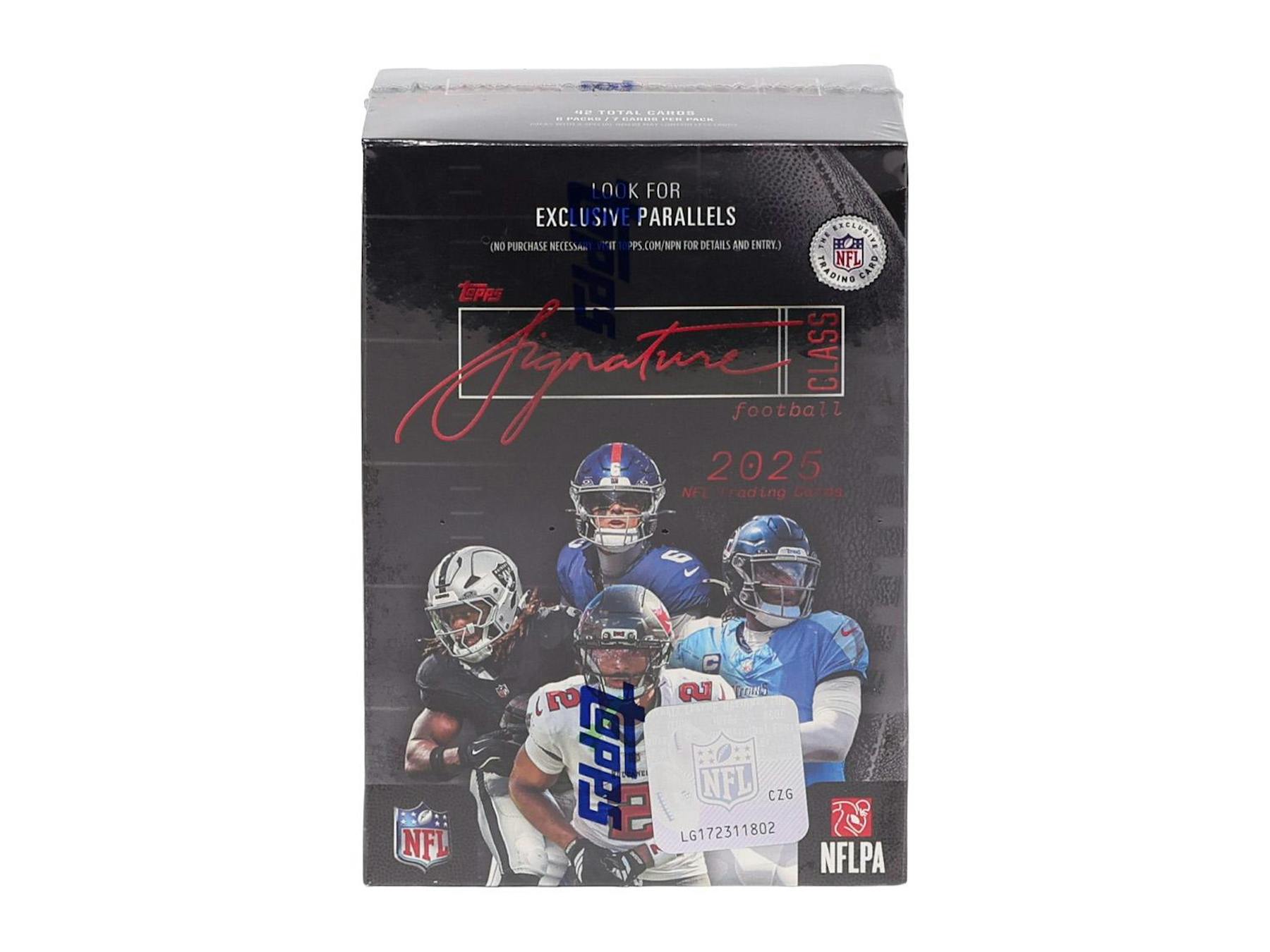2025 Topps Signature Class Football Blaster 40-Box Case (6/5)