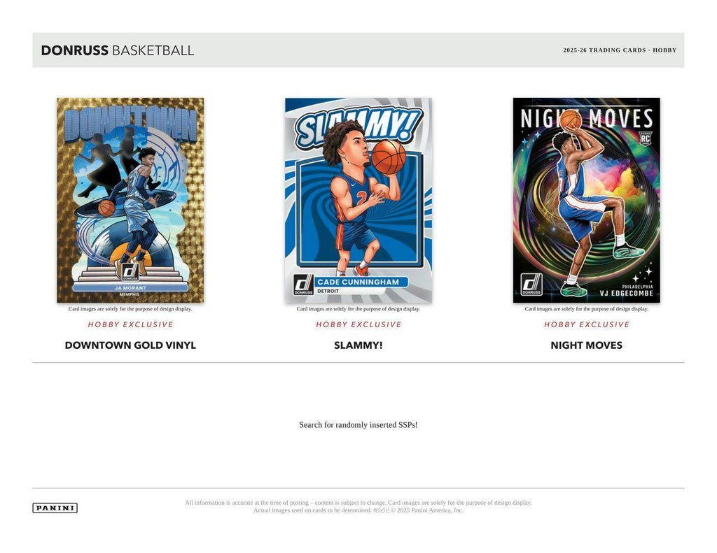 2025-26 Panini Donruss Basketball Hobby Box
