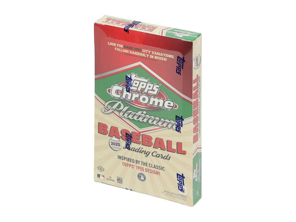 2025 Topps Chrome Platinum '55 Baseball Hobby 12-Box Case