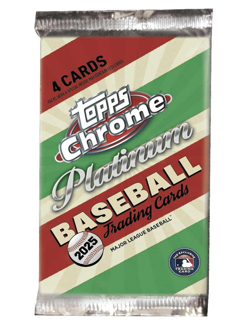 2025 Topps Chrome Platinum '55 Baseball Hobby 12-Box Case
