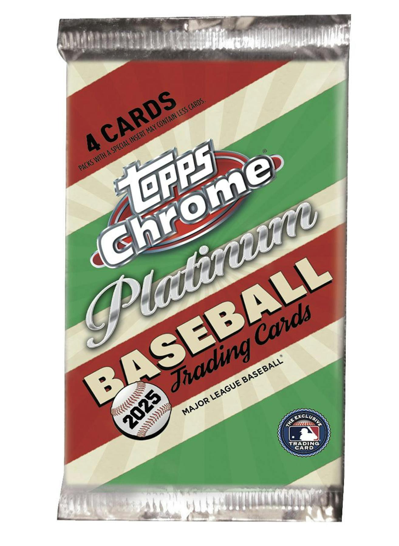 2025 Topps Chrome Platinum '55 Baseball Hobby 12-Box Case