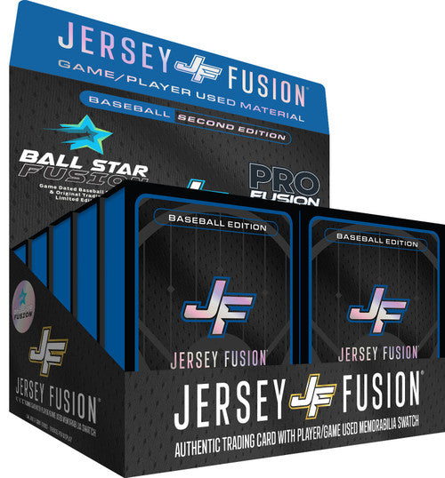 2024 Jersey Fusion Baseball Series 2 Single Hobby Box (Mystery Game Used Swatch Card)