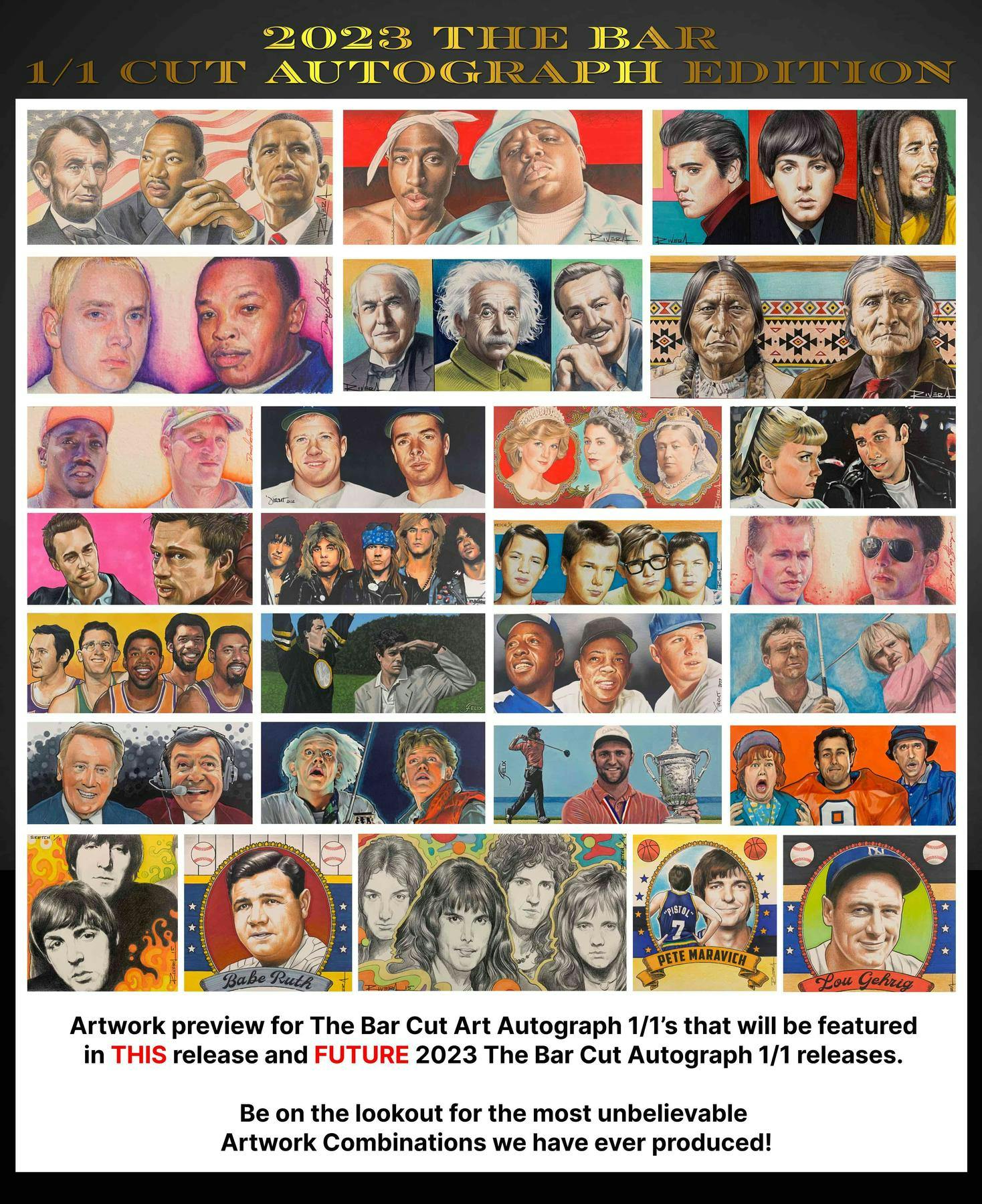 2023 Keepsake The Bar 1/1 Cut Autograph Edition #BAR47 Andy Warhol Auto – BGS 9.5 Slabbed (5x7 Silver Bar Artwork)