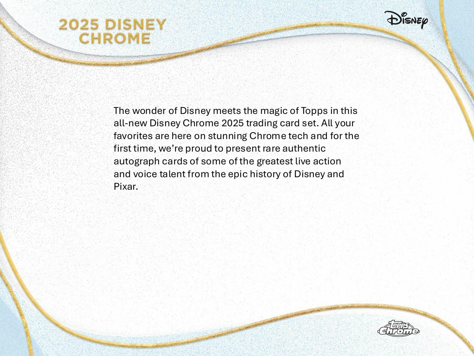 2025 Topps Disney Chrome Hobby Box