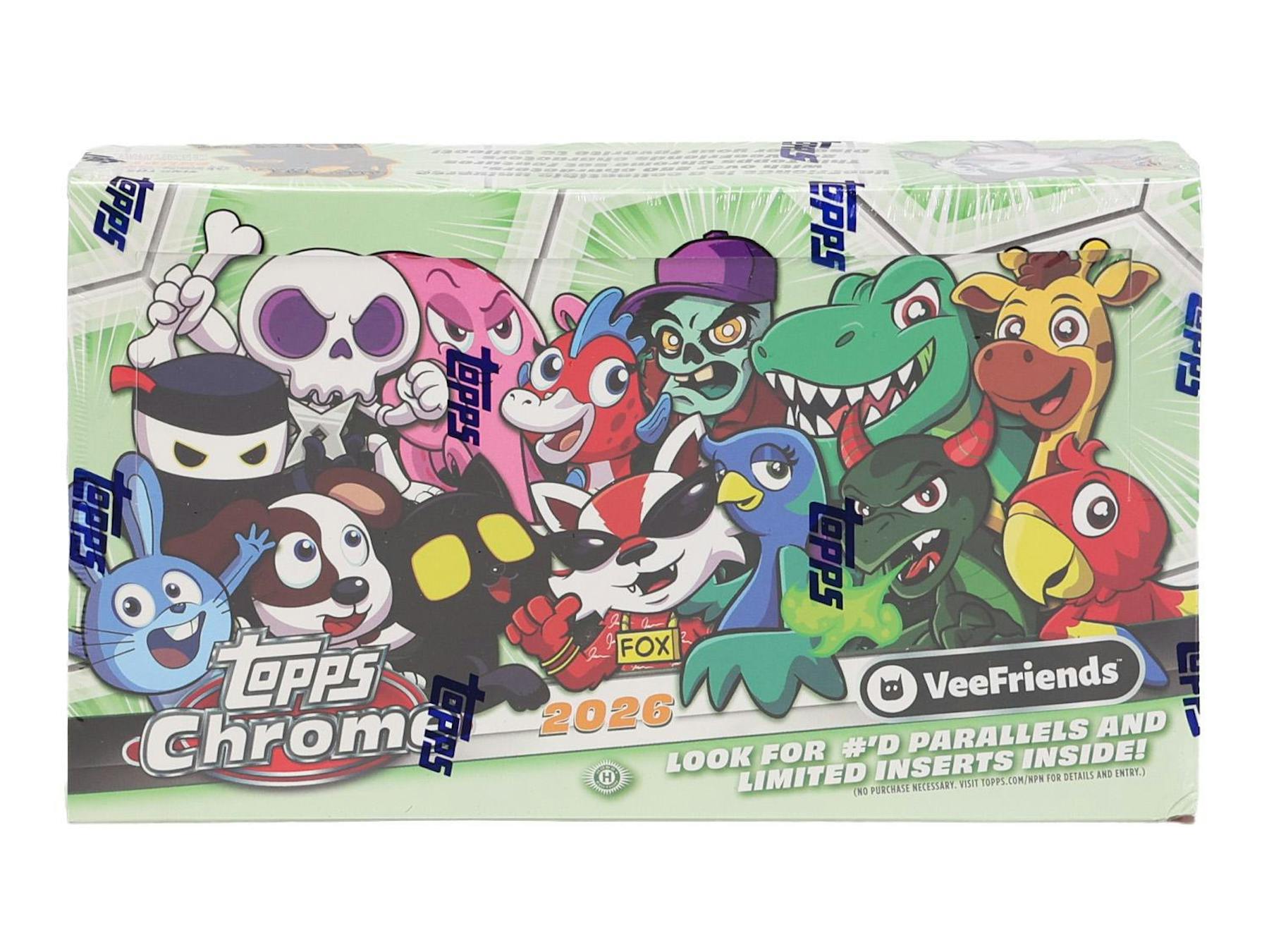 2026 Topps VeeFriends Chrome Hobby Box (Presell 6/10)