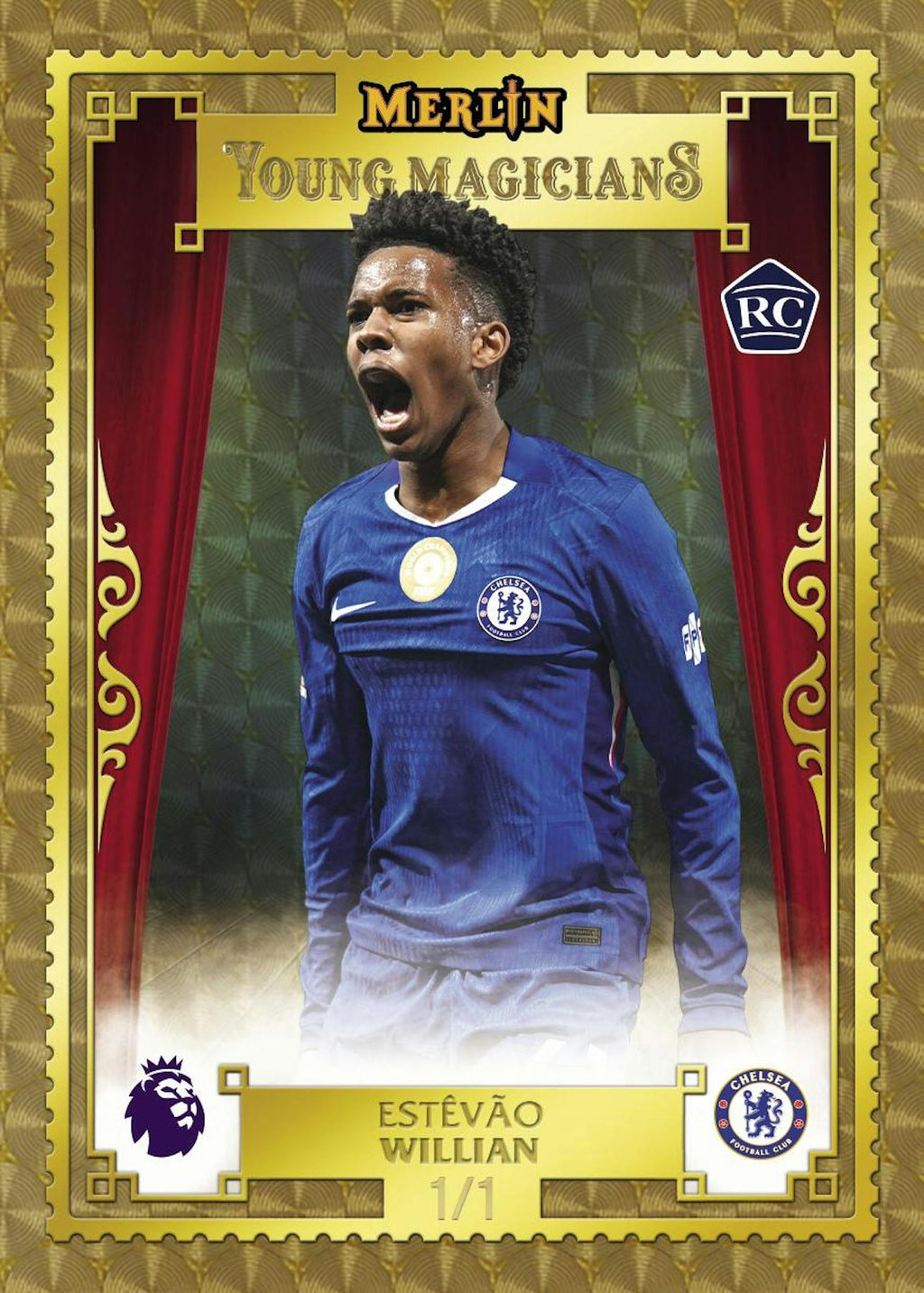 2025-26 Topps Merlin Premier League EPL Soccer Blaster 40-Box Case (Presell 6/11)