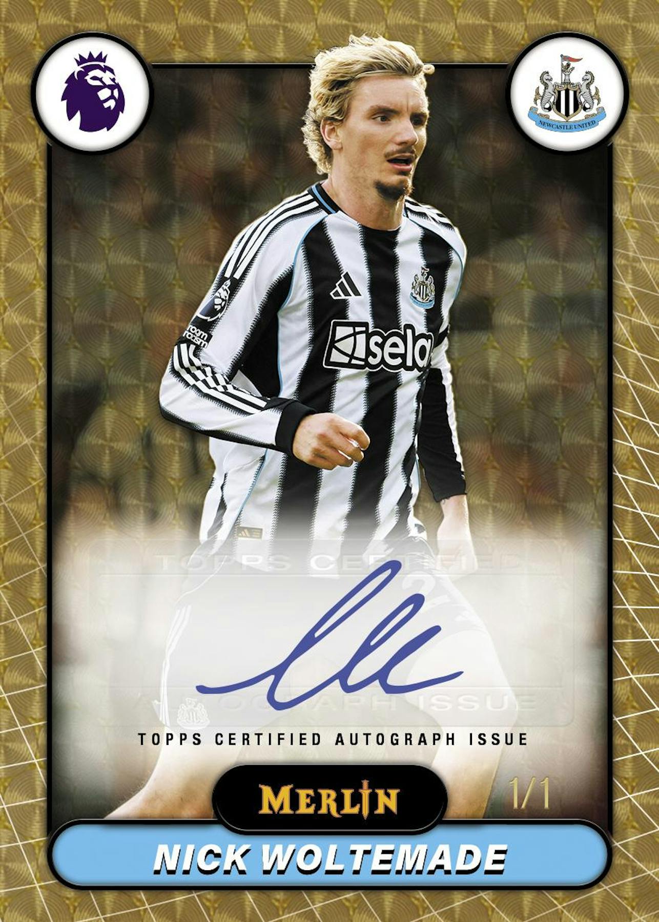 2025-26 Topps Merlin Premier League EPL Soccer Blaster 40-Box Case (Presell 6/11)