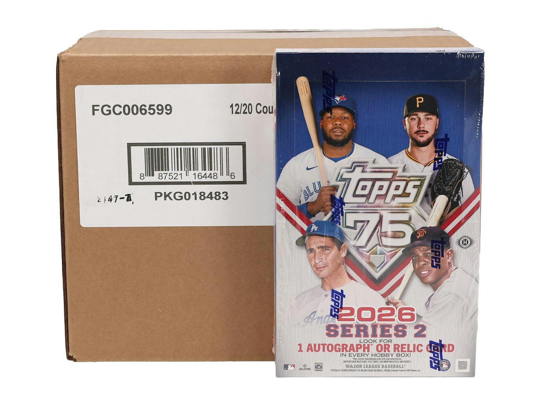 2026 Topps Series 2 Baseball Hobby 12-Box Case (Presell 6/10)