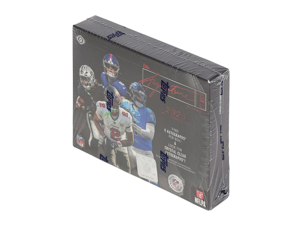 2025 Topps Signature Class Football Hobby Jumbo Box (6/5)