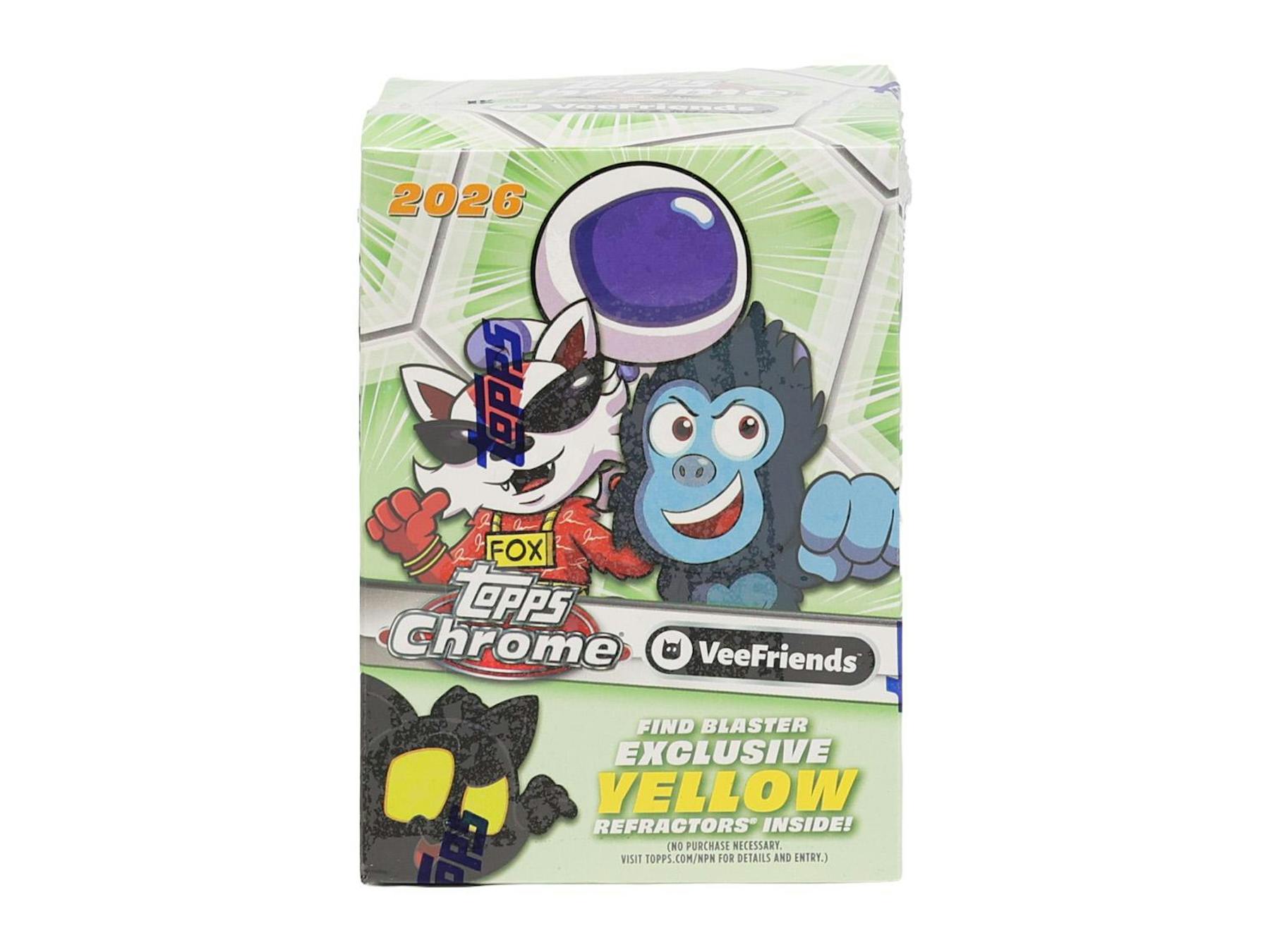 2026 Topps VeeFriends Chrome Blaster Box (Presell 6/10)