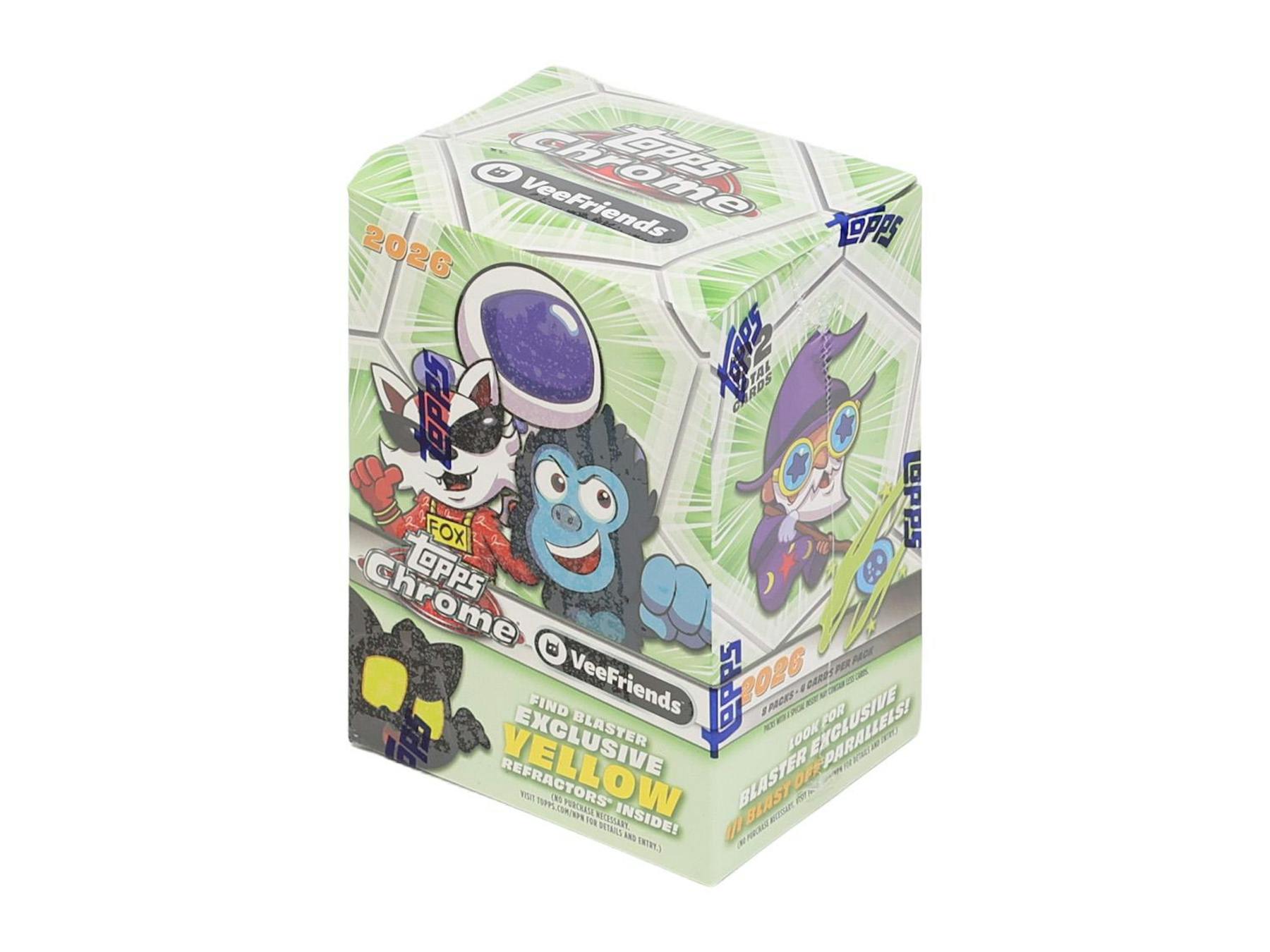 2026 Topps VeeFriends Chrome Blaster Box (Presell 6/10)