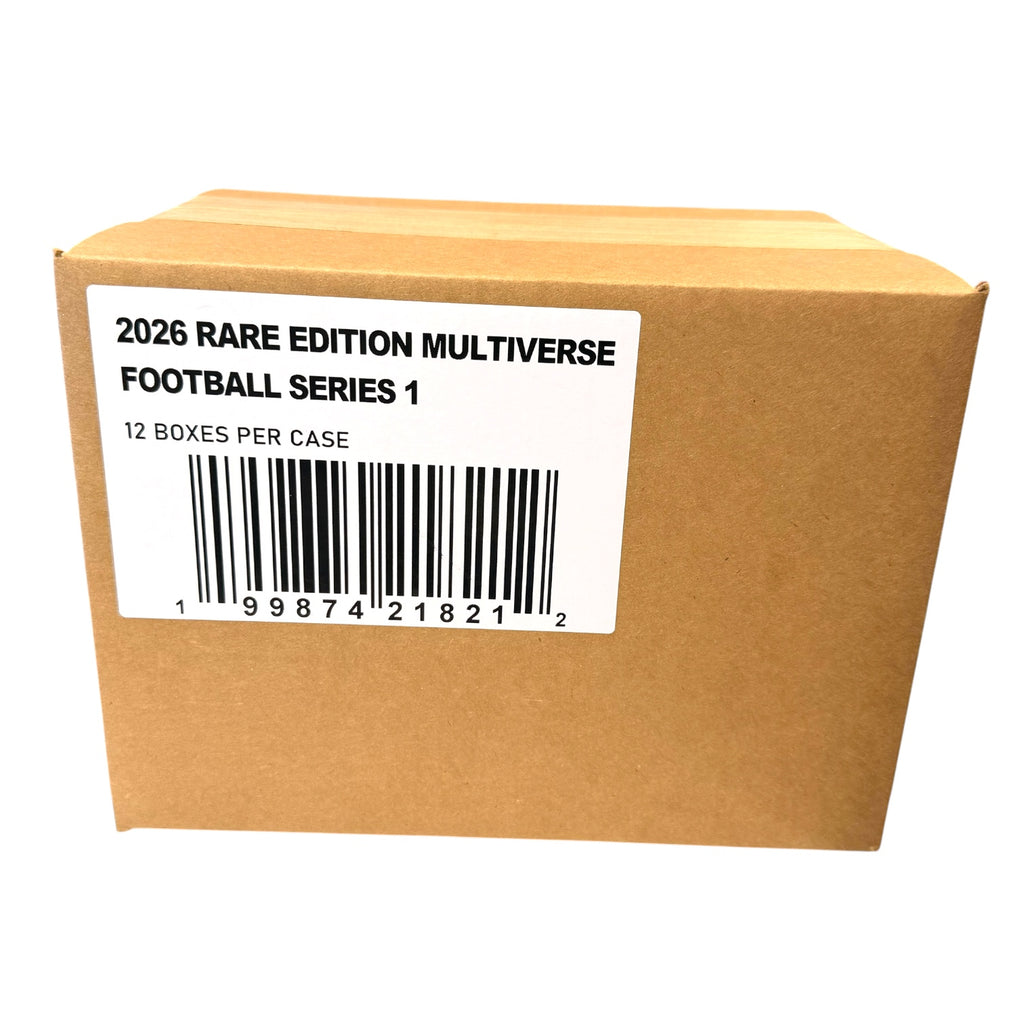 2026 Rare Edition Multiverse™ RE|PACK Football Series 2 12-Pack Hobby Case