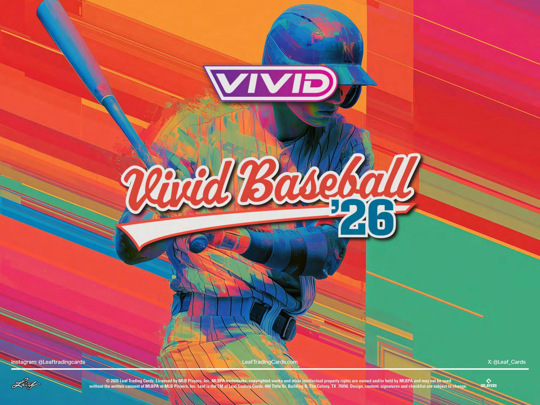 2026 Leaf Vivid Baseball Hobby Box