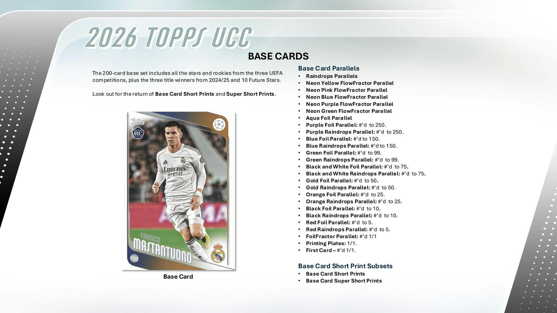 2025-26 Topps UEFA Club Competitions Soccer Hobby 12-Box Case (1/15)