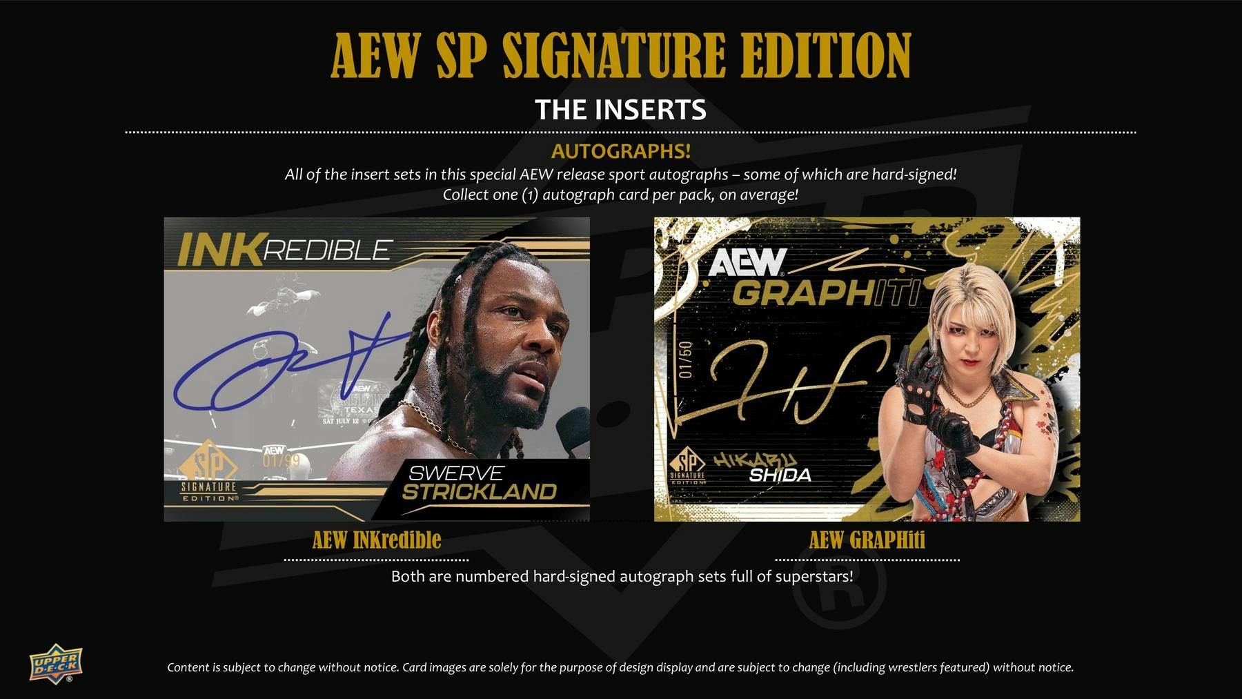 2025 Upper Deck SP Signature Edition AEW Wrestling Hobby Box (1/14)