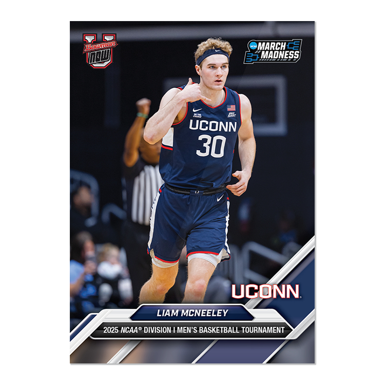 Bowman U NOW® NCAA March Madness 2025 Basketball On-Demand Set (PR: /10850)
