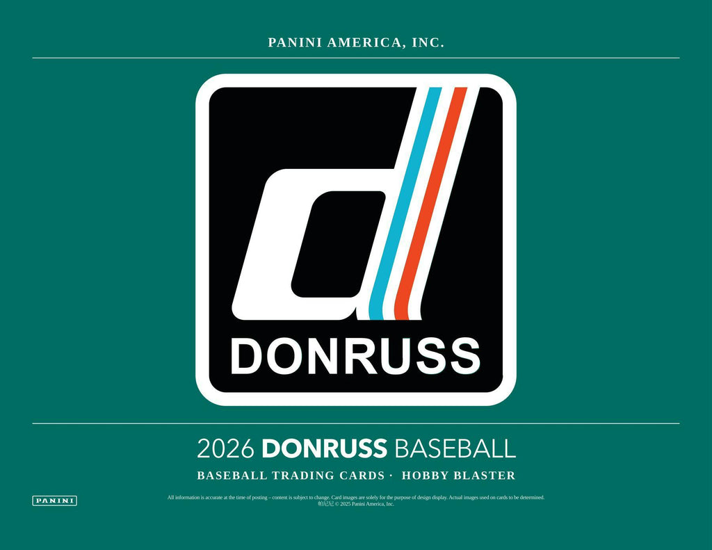 2026 Panini Donruss Baseball Hobby Blaster Box (Presell 6/19)