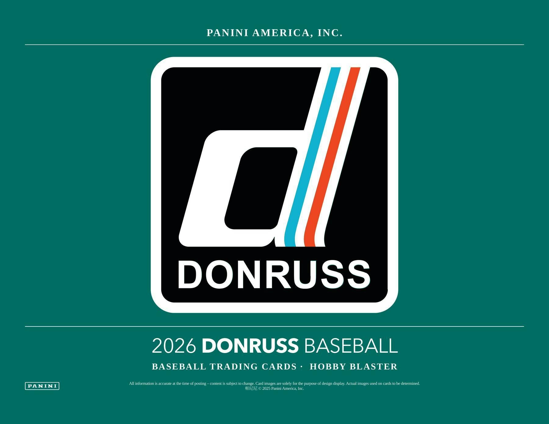 2026 Panini Donruss Baseball Hobby Blaster Box (Presell 6/19)