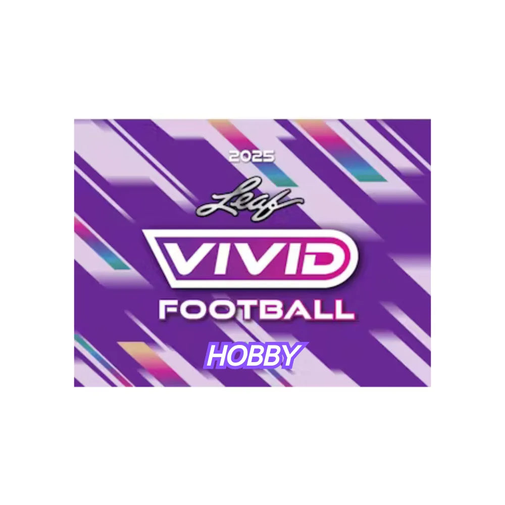 2025 Leaf Vivid Football Hobby Box (10/1)