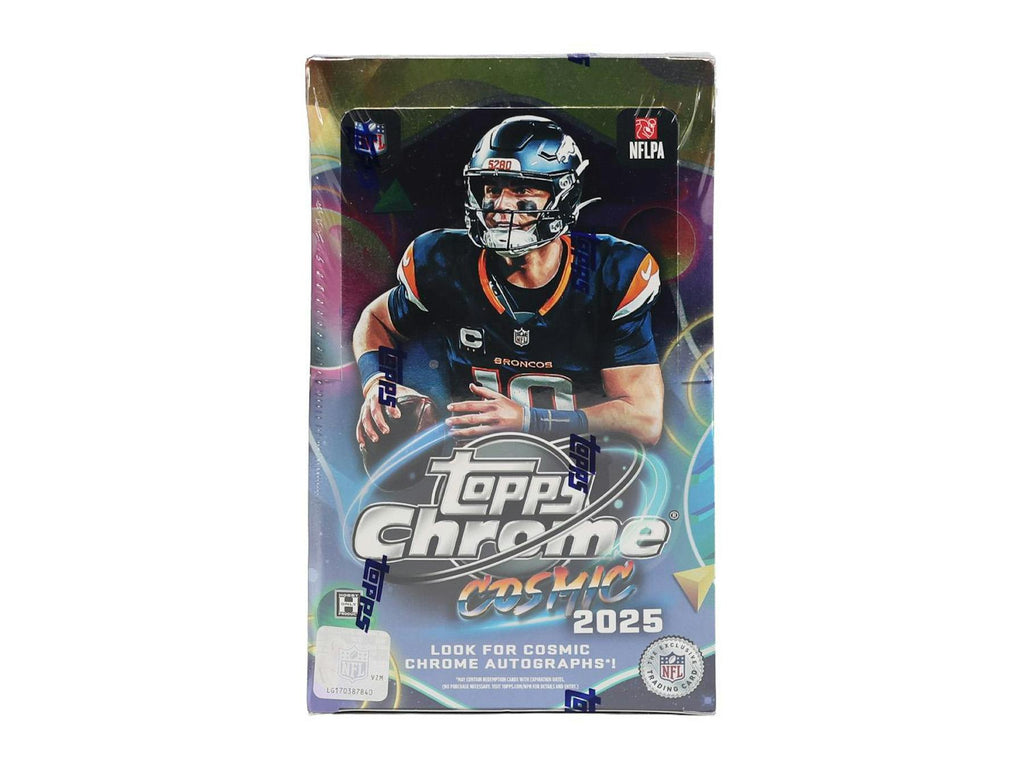 2025 Topps Cosmic Chrome Football Hobby 8-Box Case (6/19)