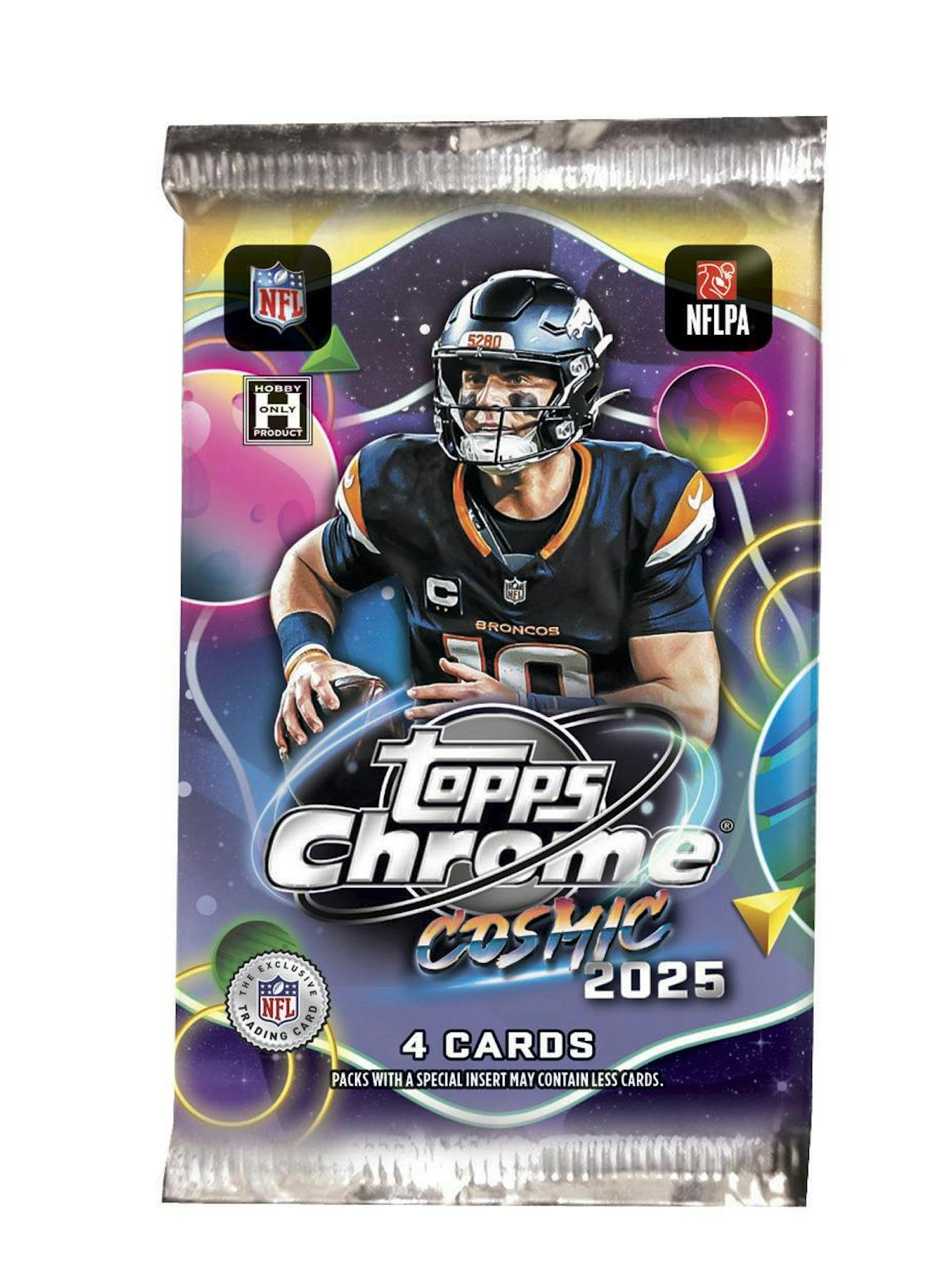 2025 Topps Cosmic Chrome Football Hobby 8-Box Case (6/19)