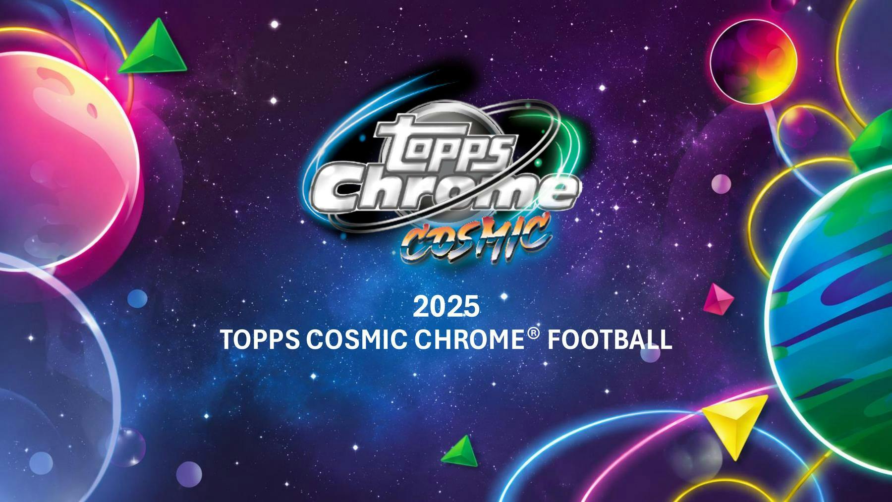 2025 Topps Cosmic Chrome Football Hobby 8-Box Case (6/19)