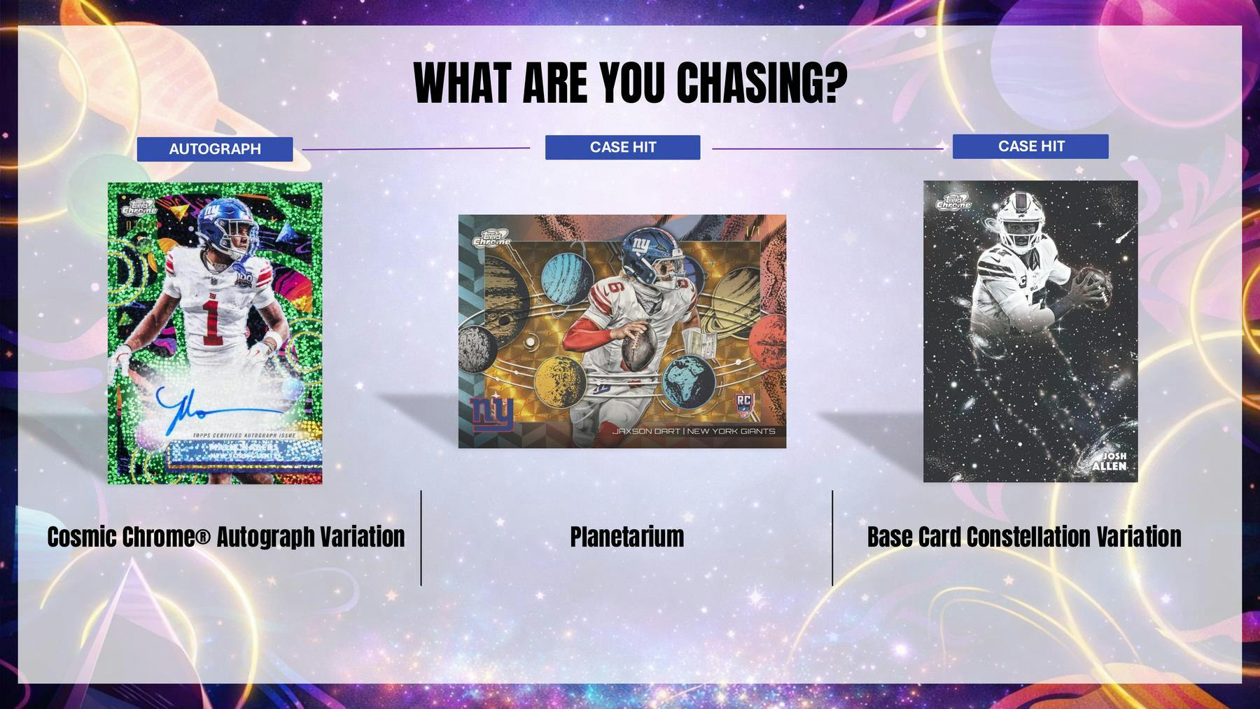 2025 Topps Cosmic Chrome Football Hobby 8-Box Case (6/19)