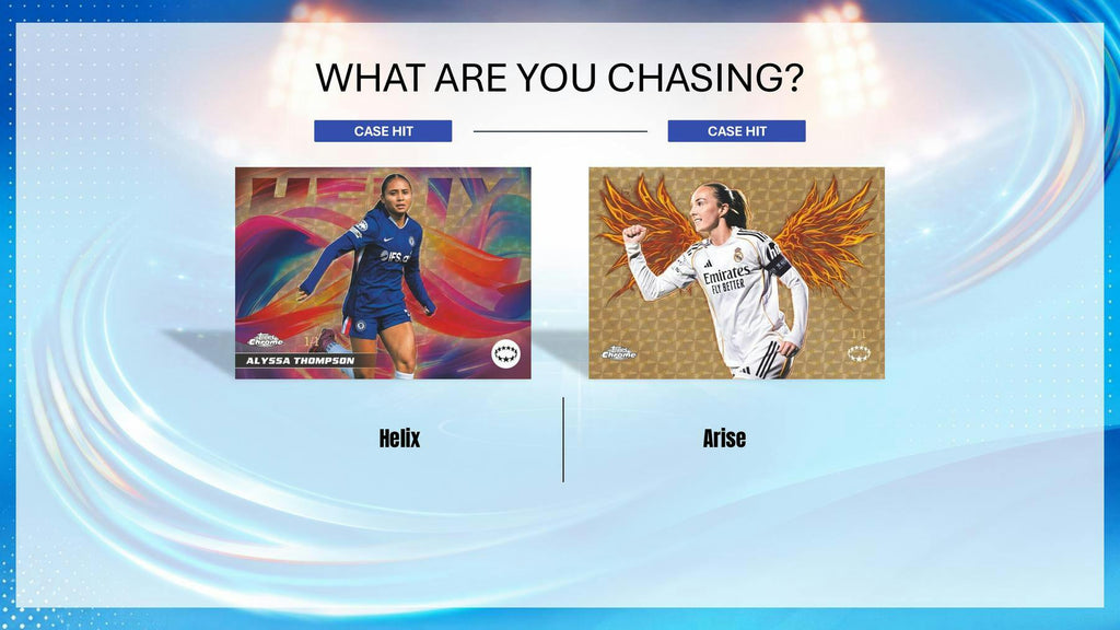 2025-26 Topps Chrome Women's UEFA Champions League Soccer Hobby 12-Box Case (Presell 6/18)