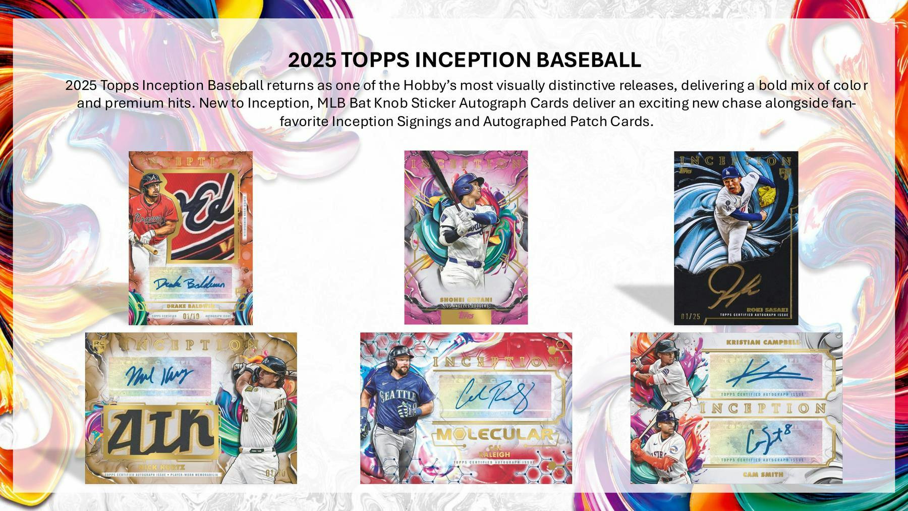 2025 Topps Inception Baseball Hobby 8-Box Case (Presell 6/19)