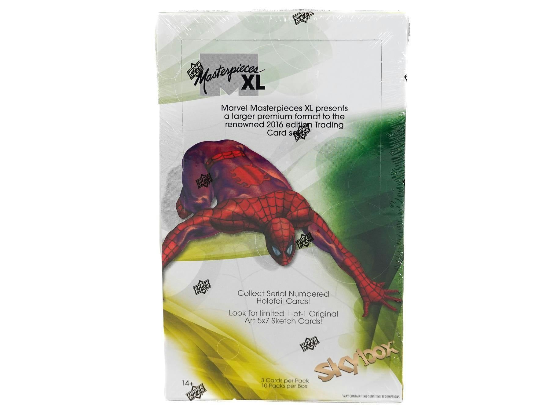 Upper Deck Marvel Masterpieces XL Trading Cards (ft. Joe Jusko) Hobby Box
