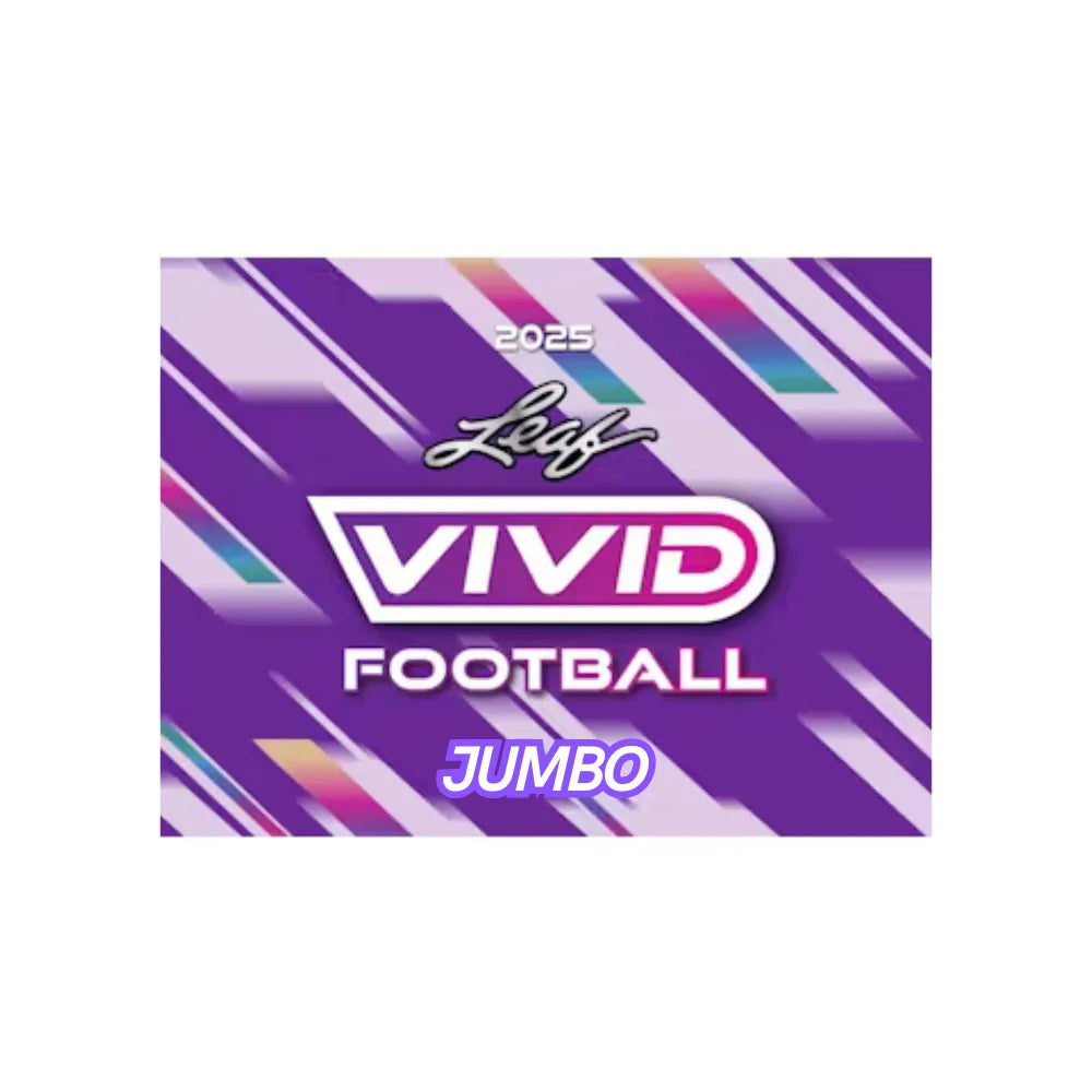 2025 Leaf Vivid Football Jumbo Box (10/1)