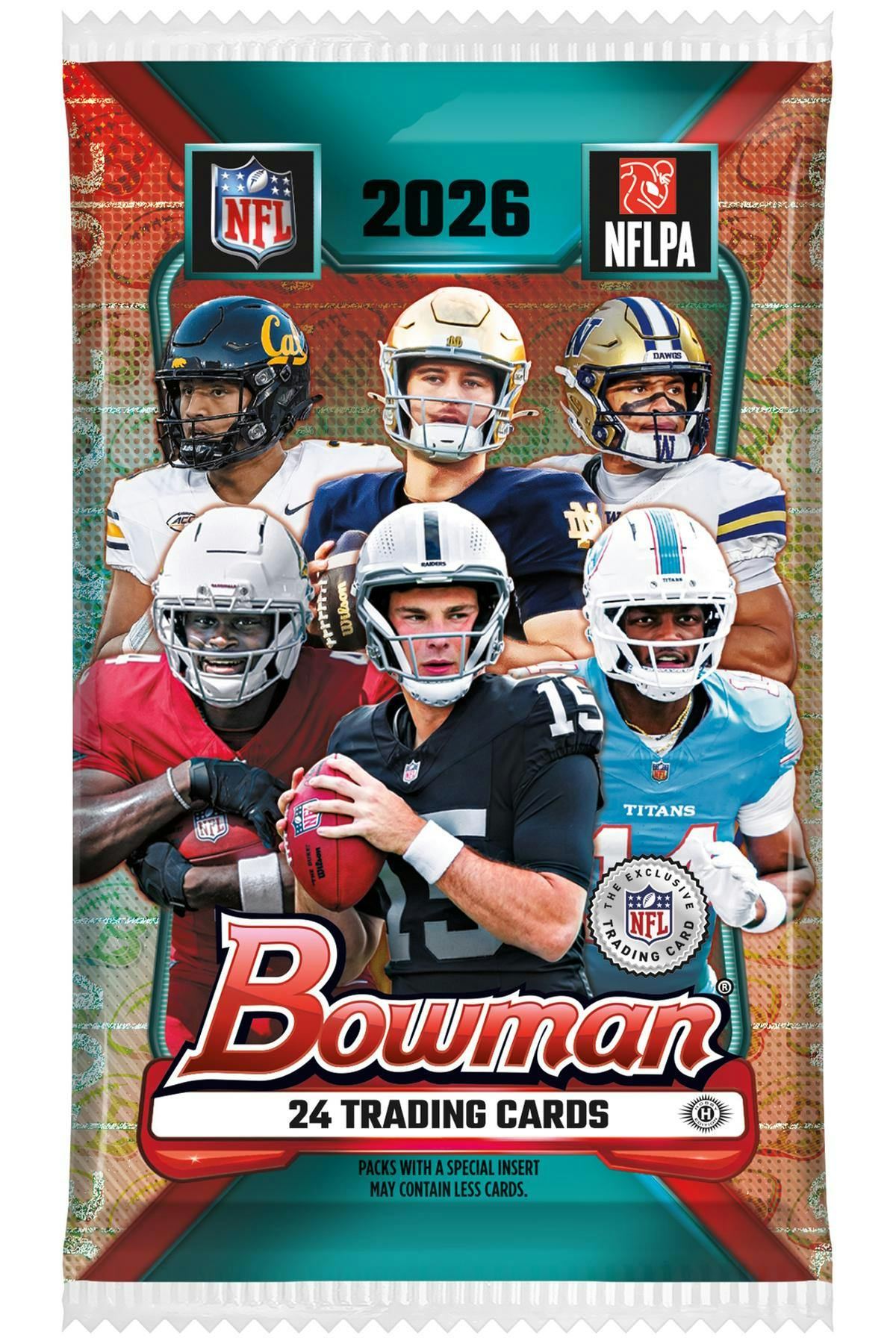 2026 Bowman Football Hobby 8-Box Jumbo Case (Presell 9/30)