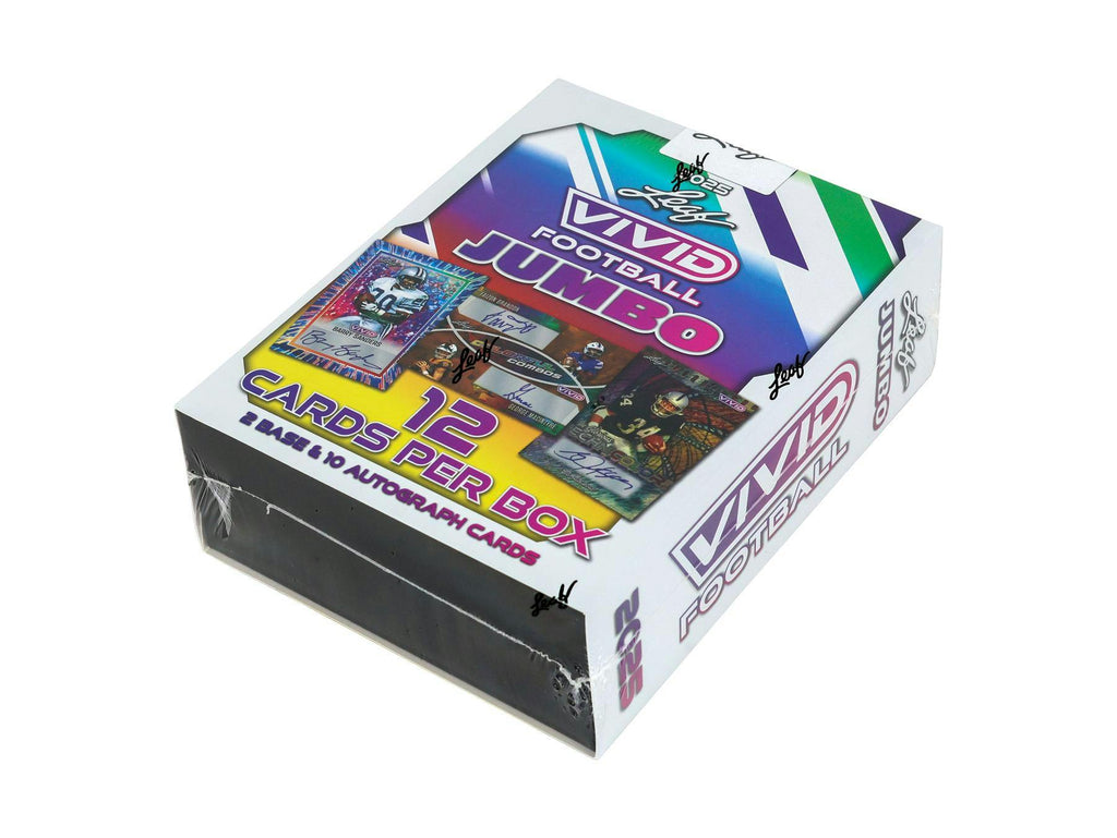 2025 Leaf Vivid Football Jumbo Box (10/1)