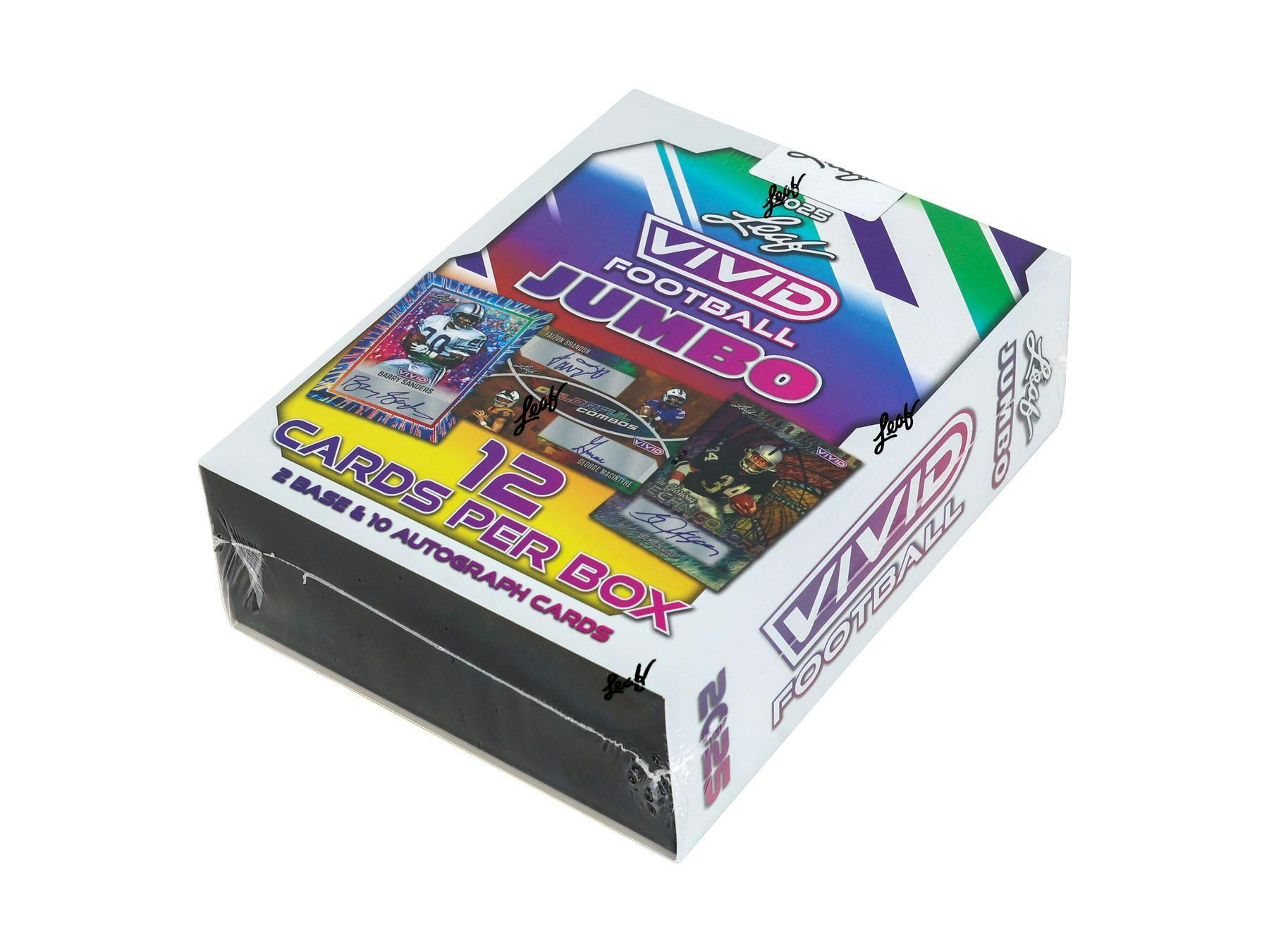 2025 Leaf Vivid Football Jumbo Box (10/1)