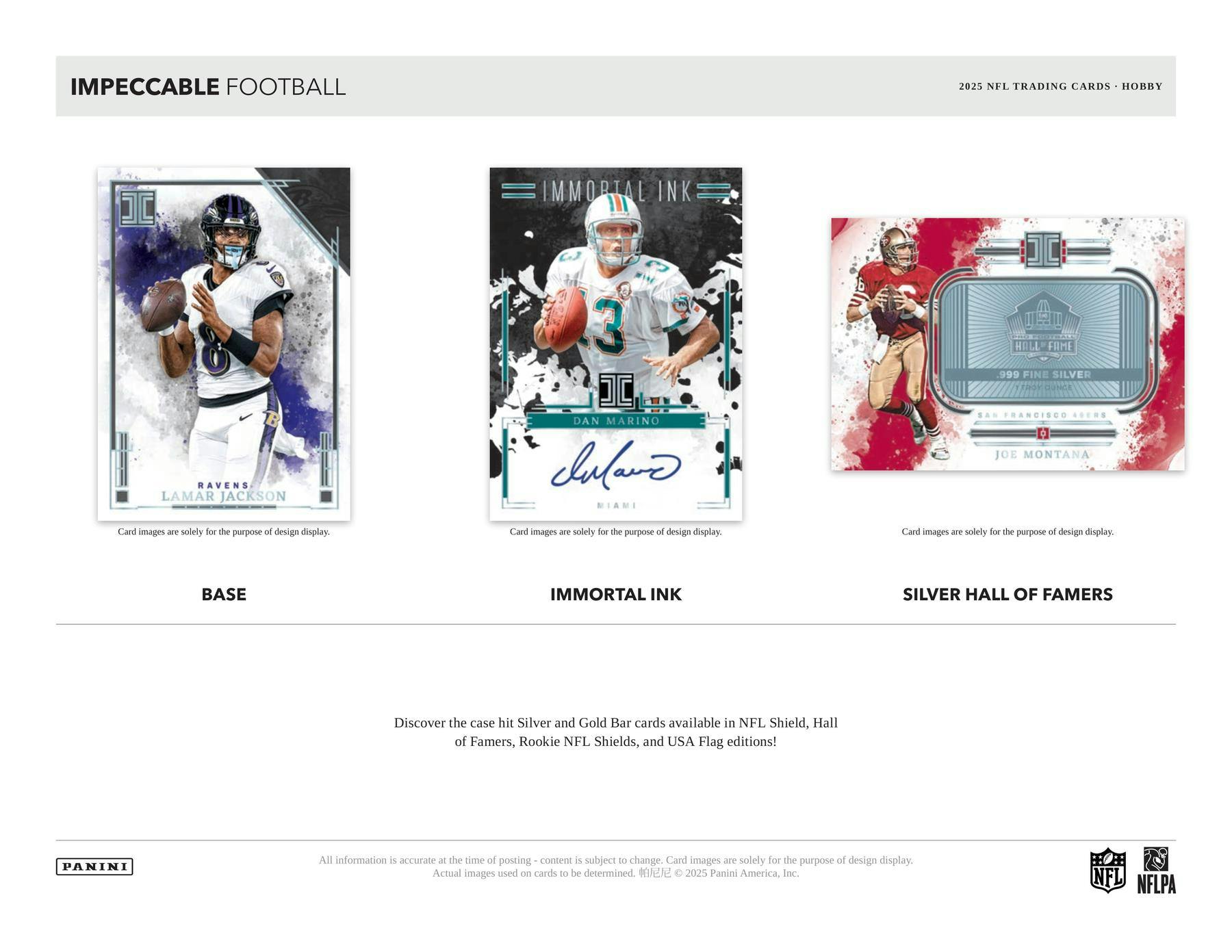 2025 Panini Impeccable Football Hobby Box (10/15)