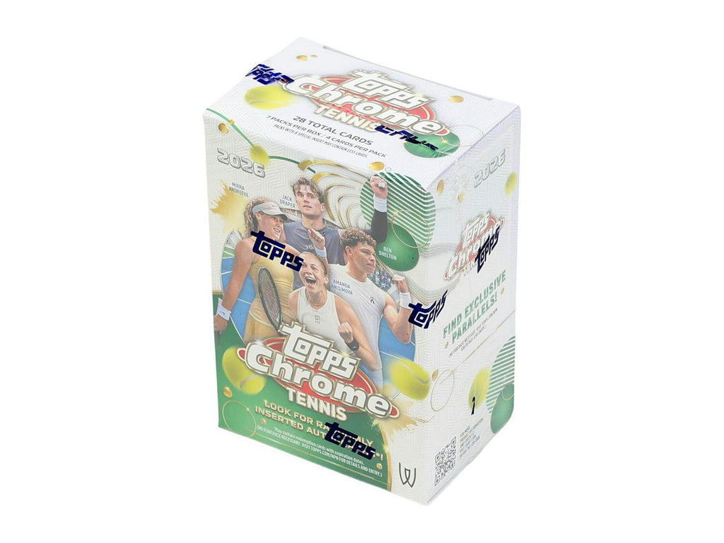 2026 Topps Chrome Tennis Blaster Box (Presell 9/30)