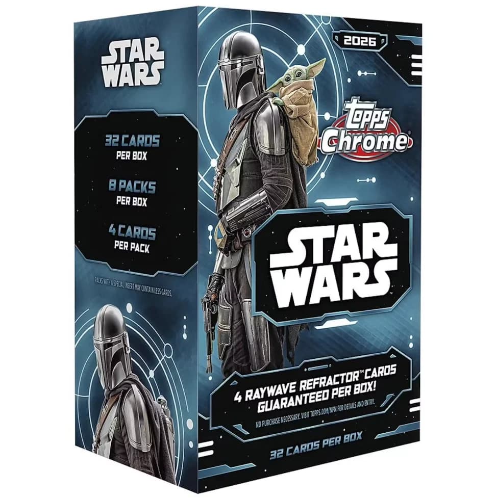 2026 Topps Chrome Star Wars Blaster Box (Presell 9/30)